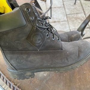 Men’s Black Timberland Boots